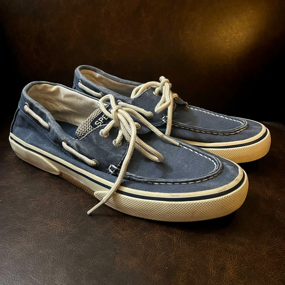 Navy Blue Sperry Top Siders ⚓️